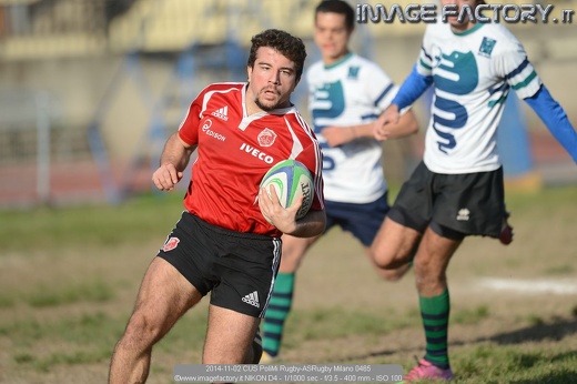 2014-11-02 CUS PoliMi Rugby-ASRugby Milano 0465